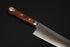 HAYASHI KOGYO SHIRASAGI NO HANA SLD SANTOKU 170 MM MAHOGANY PATTERN
